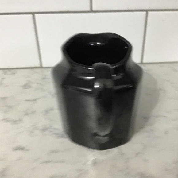 Vintage Fitz and Floyd Ceramic Black Creamer - Picture 3 of 5